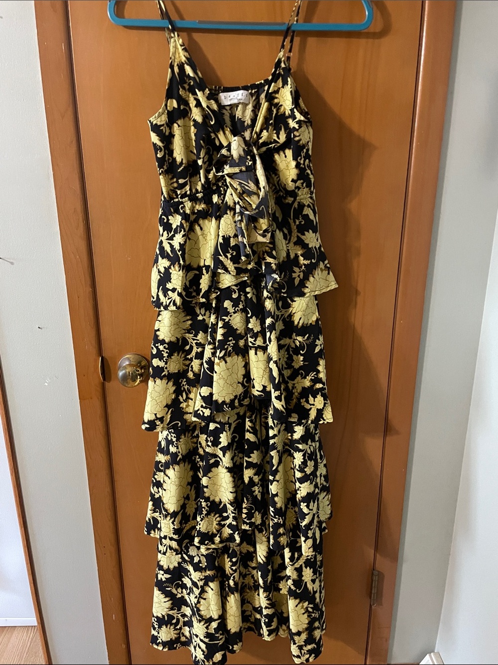 Big Hit Black and Yellow Dress.